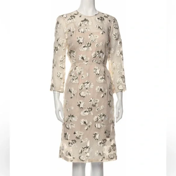 Rachel Comey | Dresses | Rachel Comey Gold Flakes Long Sleeve Dress |  Poshmark